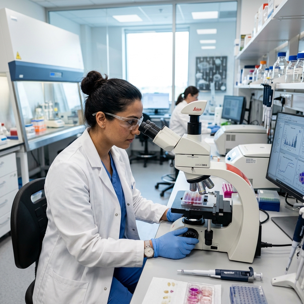 Scientist Working